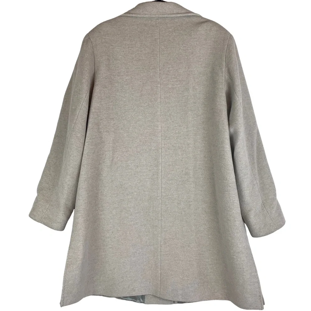 Cinzia Rocco Due Alpaca Wool Button Coat Jacket Long 14 - Picture 9 of 13